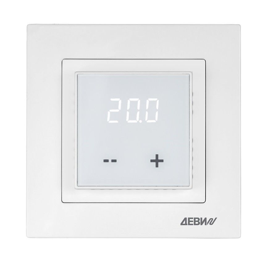 Терморегулятор/термостат ДЕВИ Электронный терморегулятор ДЕВИ Room Для ...