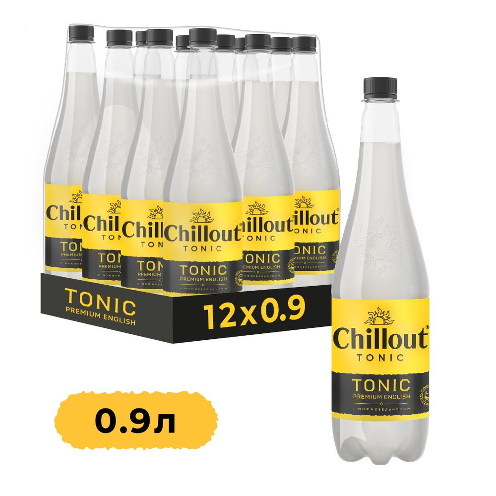 Тоник Chillout Premium English Tonic, 12 шт х 0,9 л #1