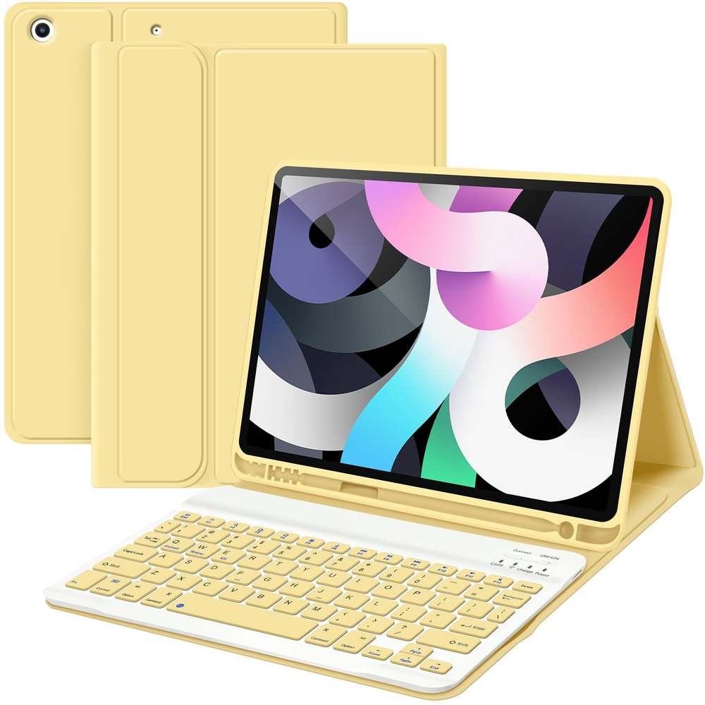 Разъемная беспроводная клавиатура Bluetooth для 10,2 - дюймовых iPad 7 ...