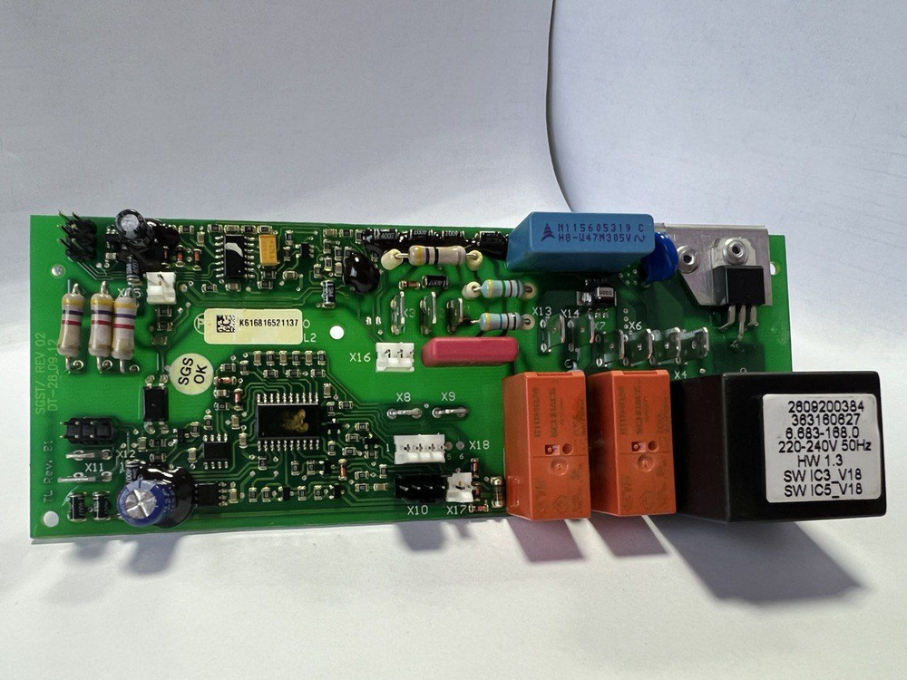 Плата управления для пылесоса BOSCH GAS 35 M AFC и GAS 55 M AFC ...