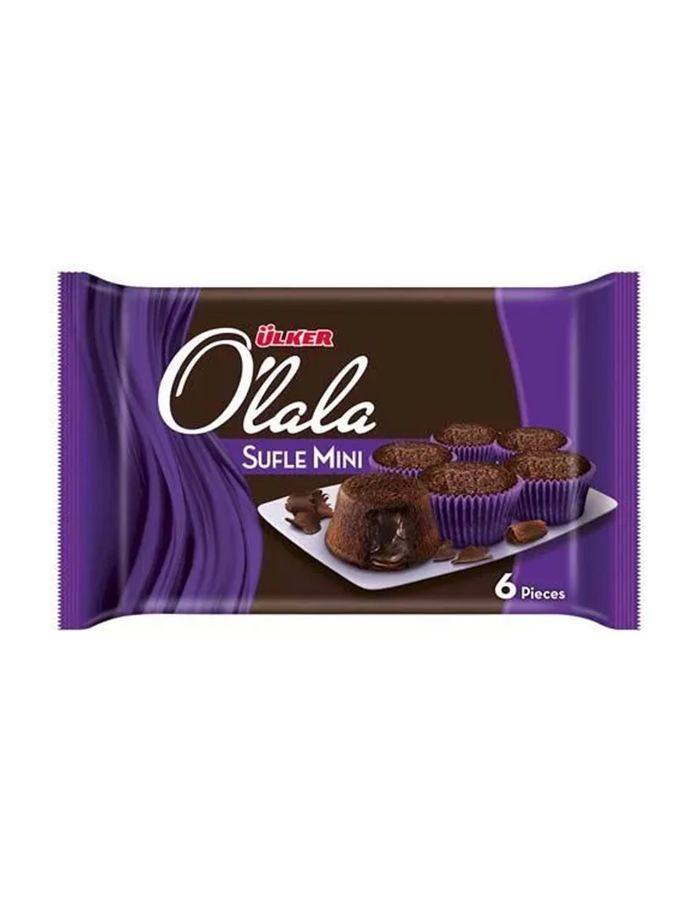 Шоколадные мини-кексы Ulker Olala Sufle Mini (6 шт. в 1 уп.), 162 гр. #1