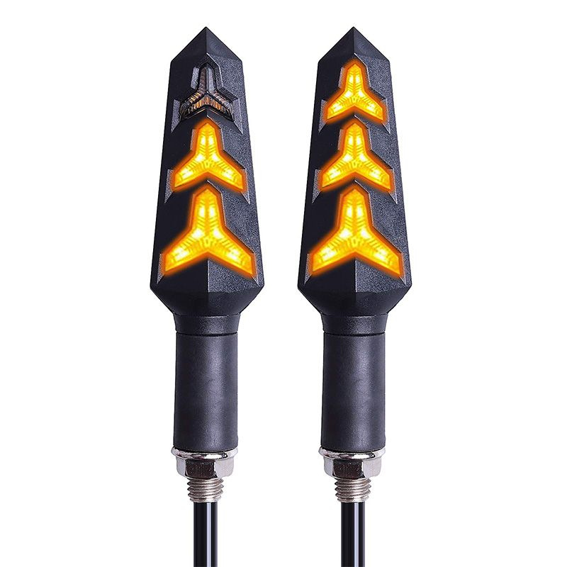 Поворотники мотоциклетный стоп-сигнал вспышка ходовых огней для Moto ...