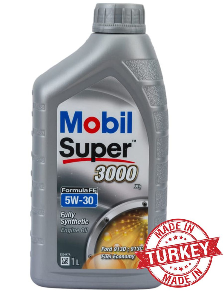 MOBIL super 3000 x1 formula fe 5W-30 Масло моторное, Синтетическое, 1 л #1