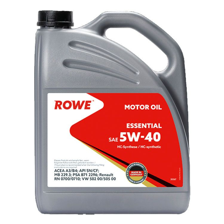 ROWE essential 5W-40 Масло моторное, Синтетическое, 5 л #1