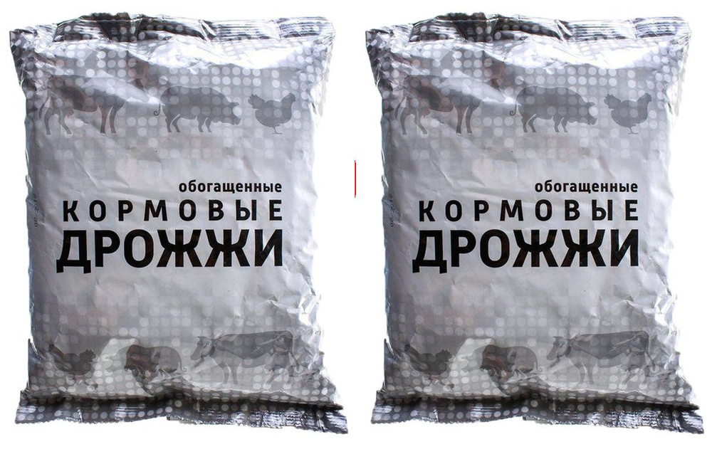 Дрожжи кормовые для кур и других животных, 1 кг., 2 шт. - купить с ...