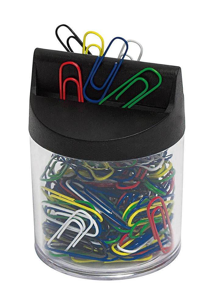 Подставка для скрепок магнитная со скрепками - купить с доставкой по ...