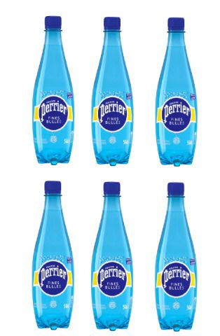 Минеральная вода Perrier Fines Bulles / Перье Мелкие Пузырьки, слабогазированная, 6 шт по 0,5 л пэт  #1