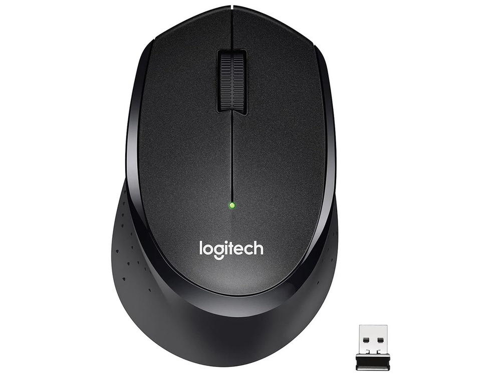 Мышь беспроводная Logitech M330 Silent Plus Black 910-004924 96544 910 ...