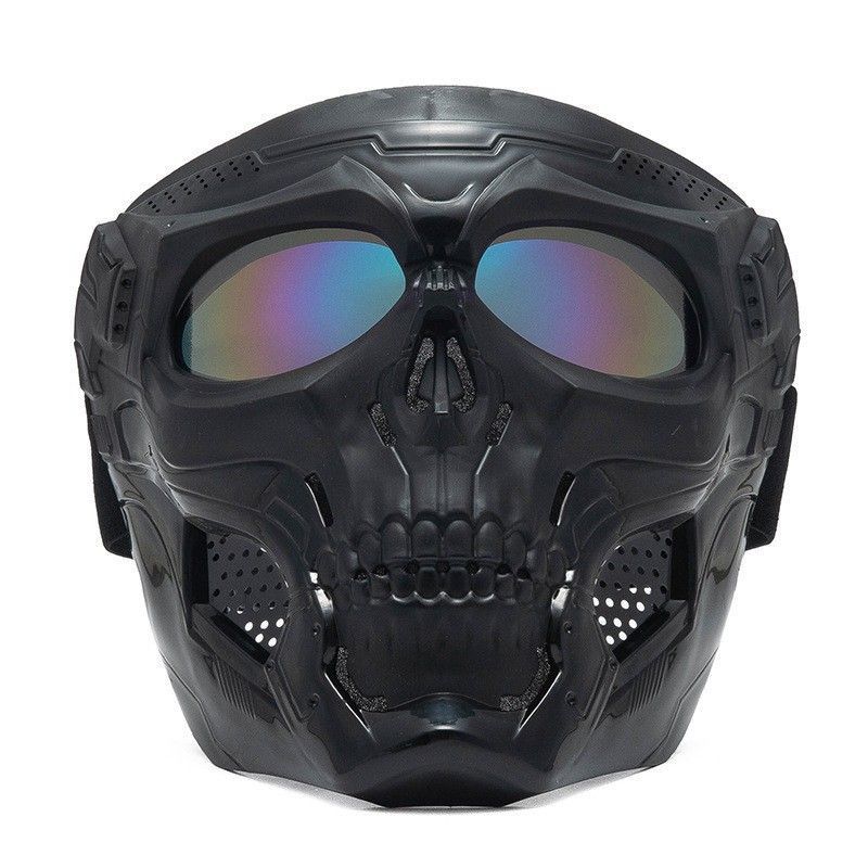 Маска тактическая защитная для лица,Велосипедная , праздничная маска  #1