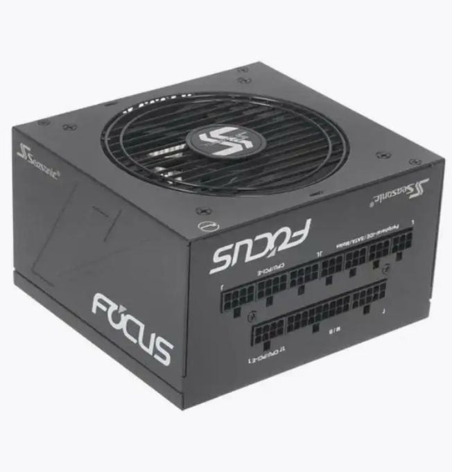 Блок питания Seasoniс FOCUS PX-650 (SSR-650PX) черный - ATX 20+4 пин, 4 ...