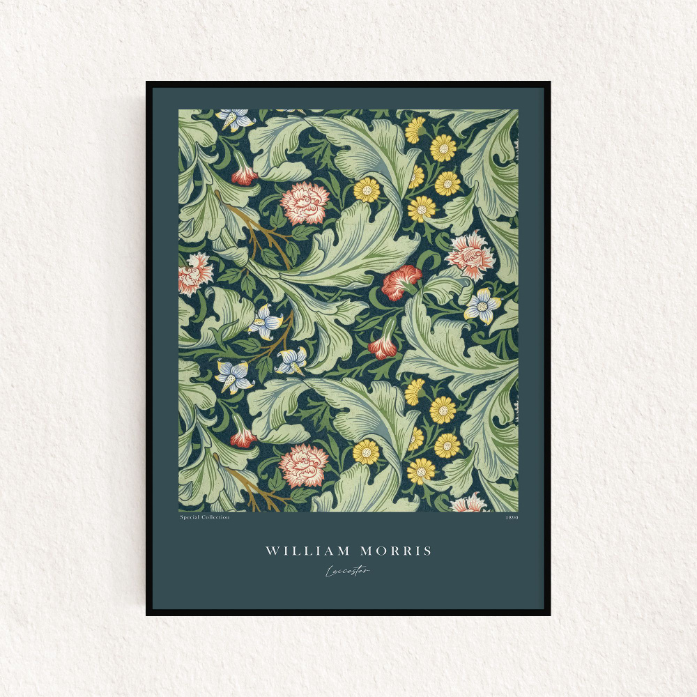 Постер "William Morris - Leicester" 30х40см #1