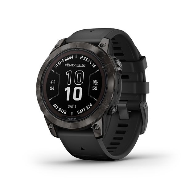 Garmin Умные часы Garmin FENIX 7 PRO Solar carbon grey, carbon grey #1