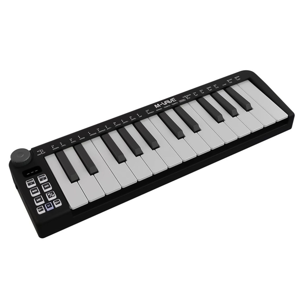 MIDI-клавиатура M-VAVE SMK-25MINI (25 клавиш) черная #1