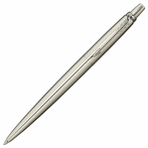 Ручка шариковая PARKER "Jotter Core Stainless Steel CT", пакет, 880892 #1