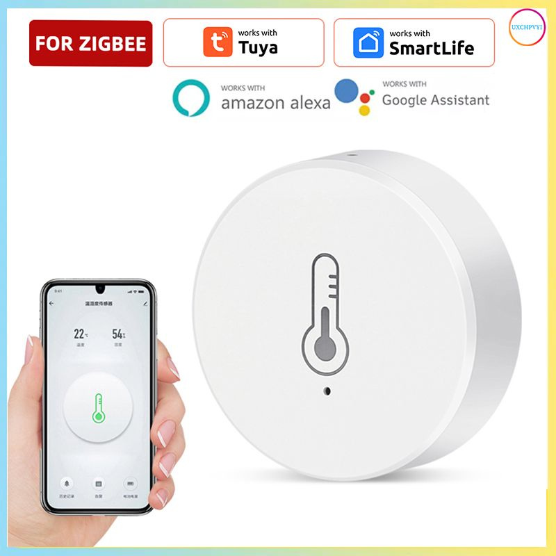 Умный беспроводной датчик температуры и влажности Tuya Smart ZigBee ...