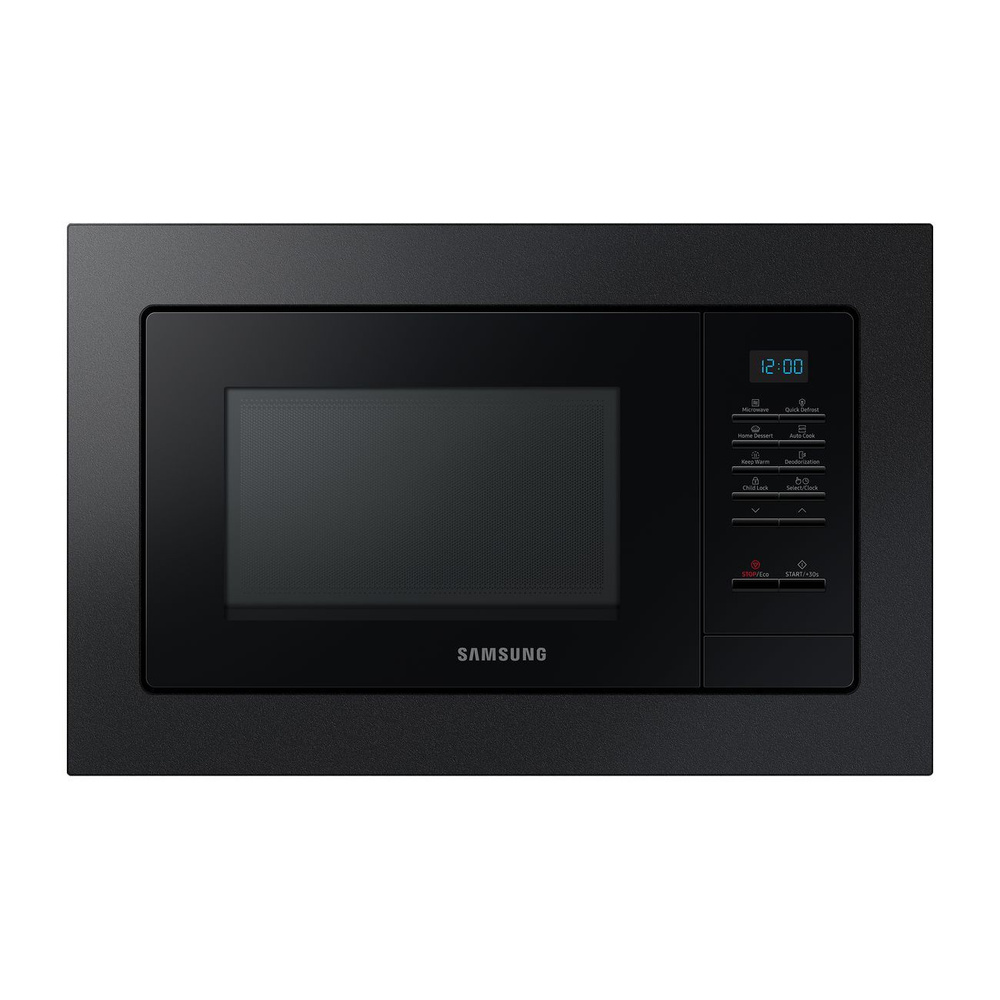 Встраиваемая микроволновая печь Samsung MS23A7013AB/BW черная #1