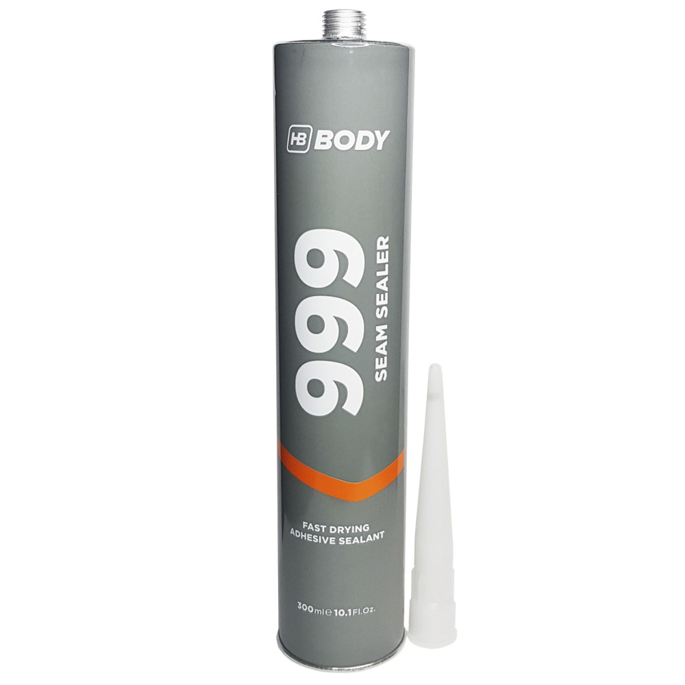 Герметик кузовной HB BODY 999 для швов, светло-бежевый, картридж 300 мл ...