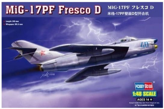 Самолет MiG-17PF Fresco D 1:48 #1