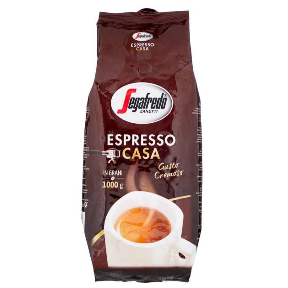 Segafredo Espresso Casa кофе в зернах 1 кг - купить с доставкой по ...