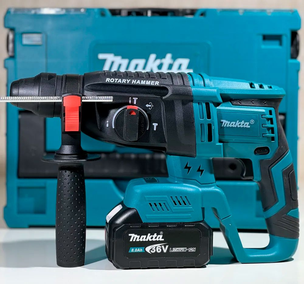Перфоратор Makita 36V аккумуляторный Макита. 2 АКБ - купить в интернет ...