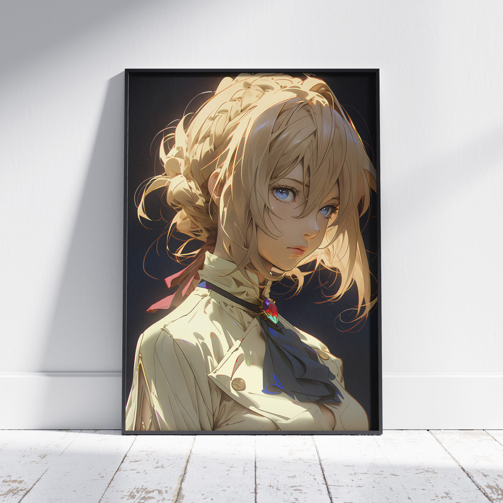 Плакат на стену для интерьера Вайолет Эвергарден (Violet Evergarden - Вайолет Эвергарден 8) - Постер #1