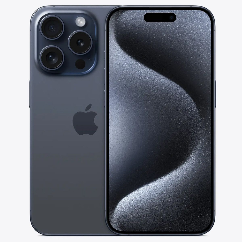 Apple Смартфон iPhone 15 Pro 8/256 ГБ, голубой