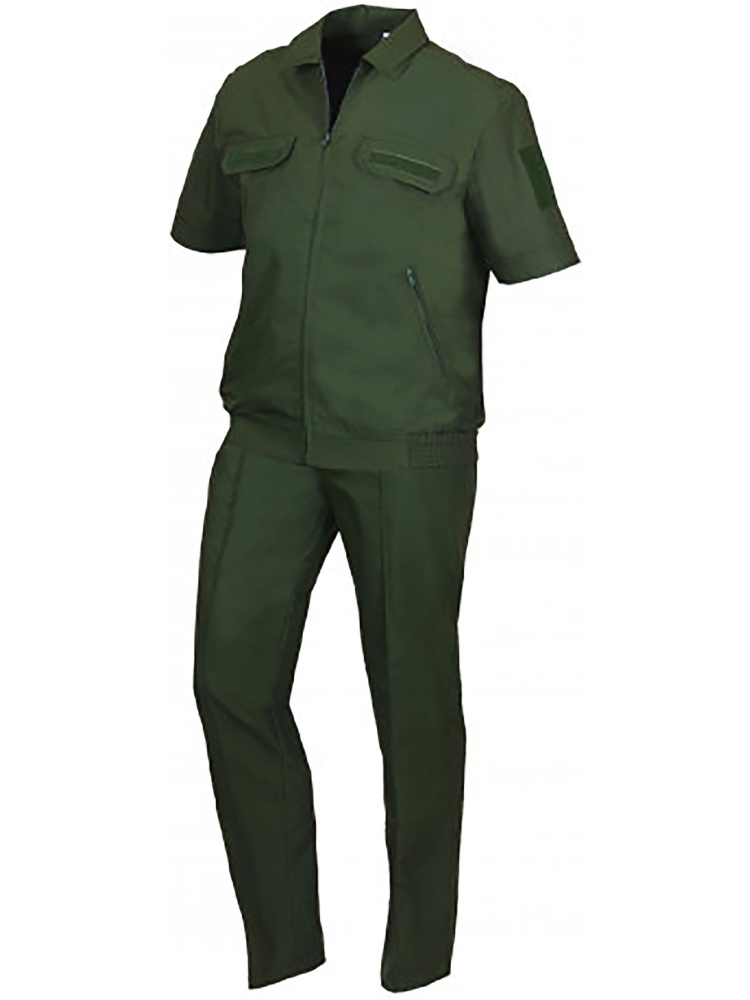 Костюм летний повседневный тип Б (с коротким рукавом) защитного цвета для военнослужащих (офисный штабной #1