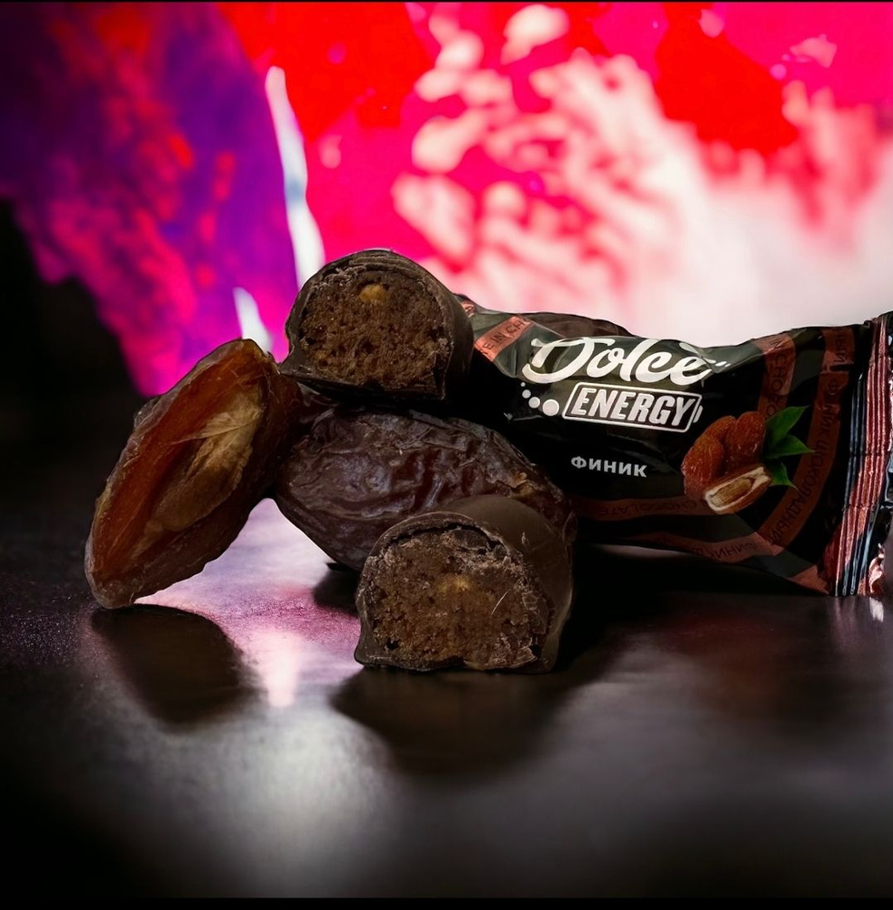Шоколадные конфеты "Dolce Energy" с фиником" -500г #1