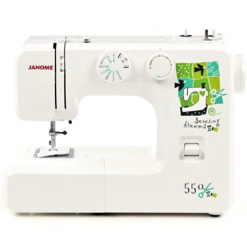 Швейная машина Janome Sewing Dream 550 / для дома / электромеханическая / 15 операций / вертикальный #1