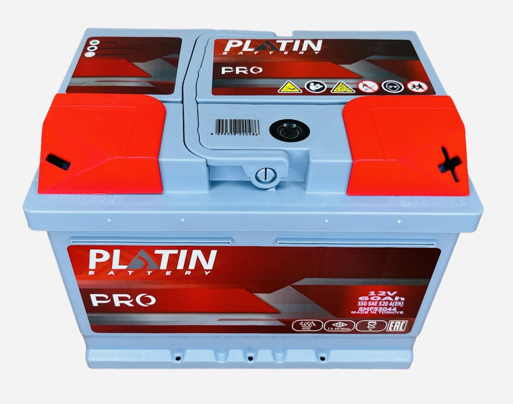 Аккумулятор автомобильный Platin Pro 60 а/ч 520 A о.п. низкий SMF L2B  242х175х175