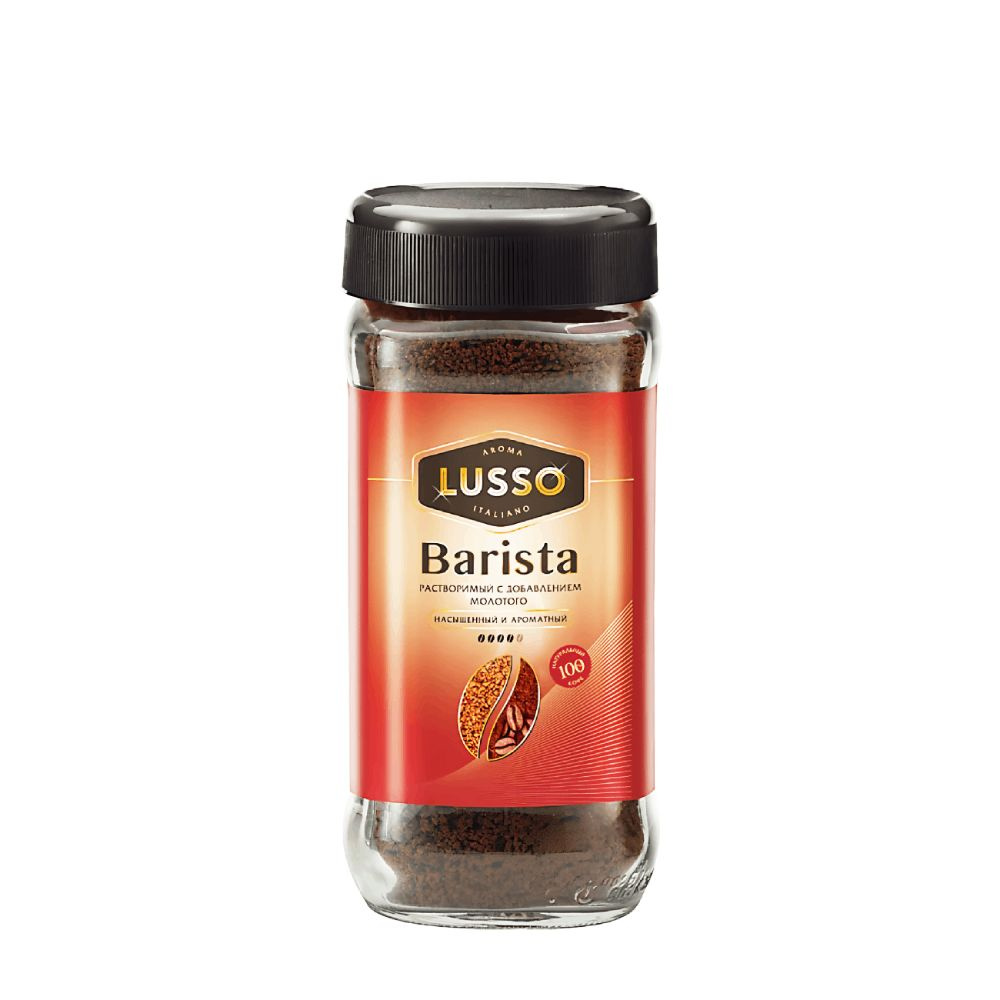 Кофе растворимый LUSSO Barista 95 г. #1