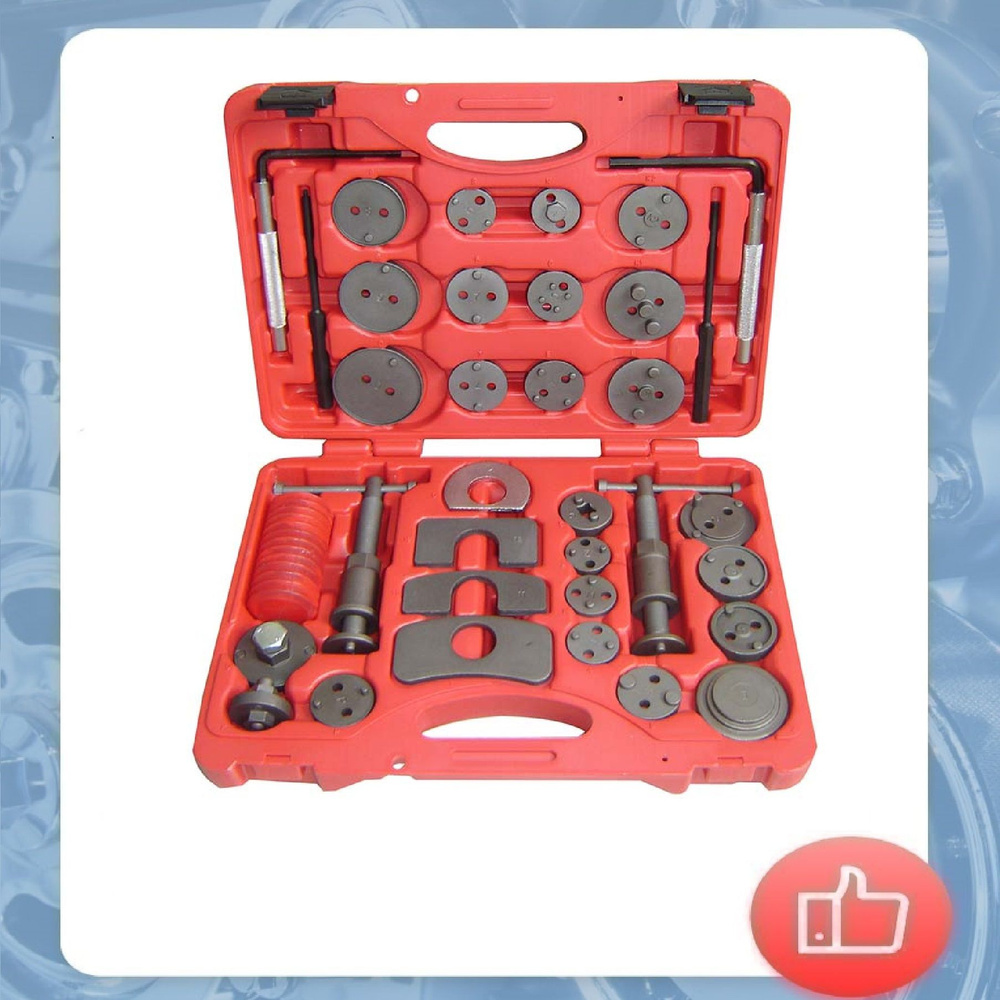 Набор для возврата поршней тормозных цилиндров дисковых тормозов, 35 ...