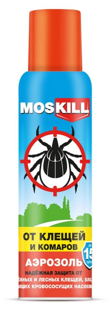 Аэрозоль МОСКИЛЛ надежная защита от клещей и комаров 150мл - купить с ...