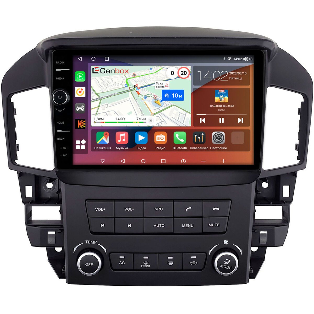 Штатная магнитола Canbox H-Line 7843-9221 для Toyota Harrier (XU10) (1997-2003) на Android 10 (4G-SIM, #1