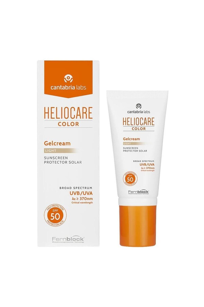 Цветной гель-крем Light Spf 50 Солнцезащитный крем 50 мл / Heliocare Color Gelcream Light Spf50 Renkli #1