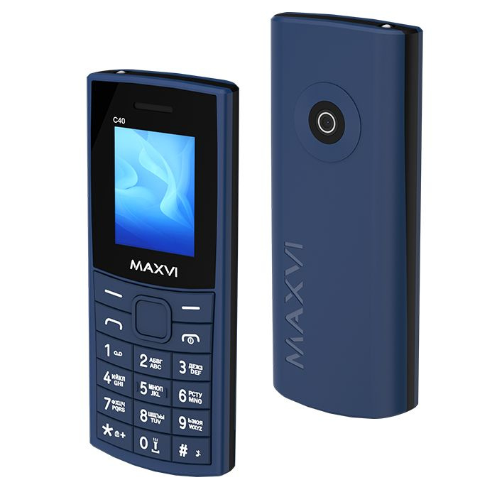 Мобильный телефон Maxvi C40 Blue #1