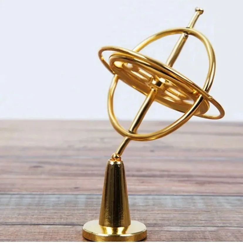 гироскоп металлический , механическая игрушка антистресс , развивающая ...