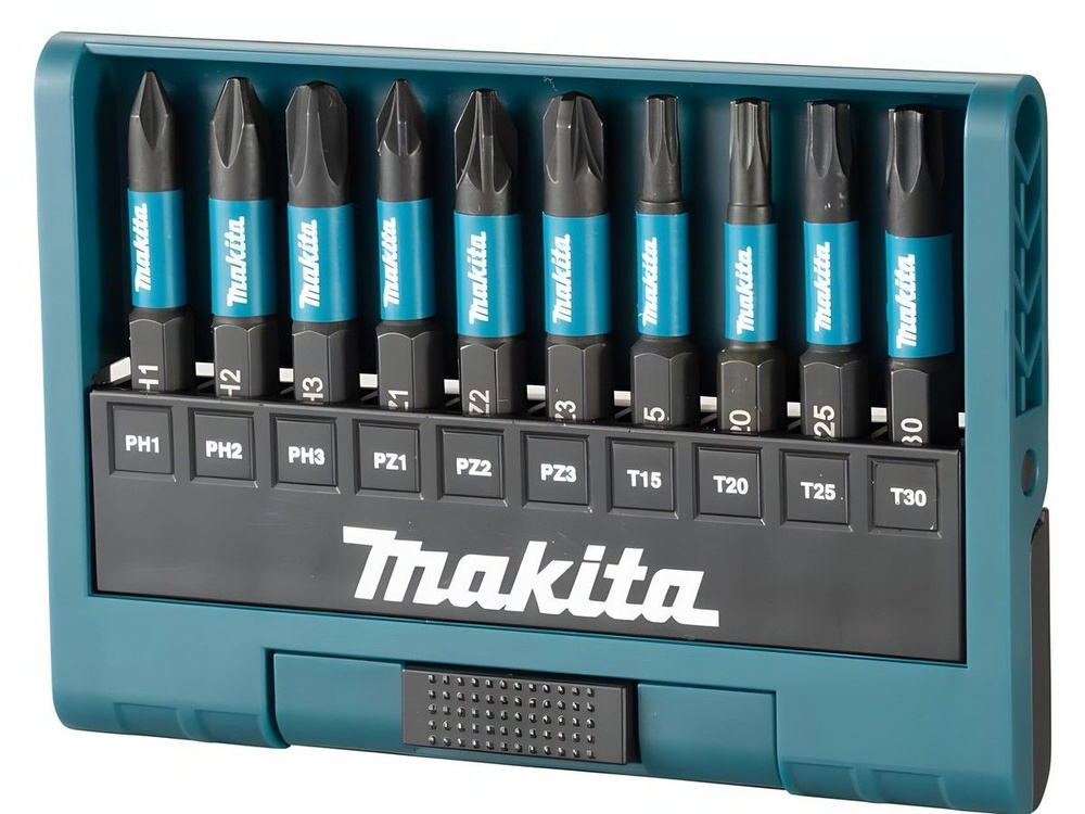 Набор бит Impact Black 50 мм (10 шт.) MAKITA E-12011 #1