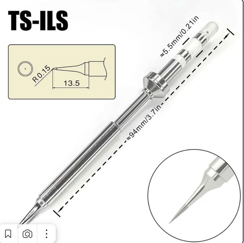 Жало для паяльника TS100 / TS 101, TS-ILS, 1 шт. #1