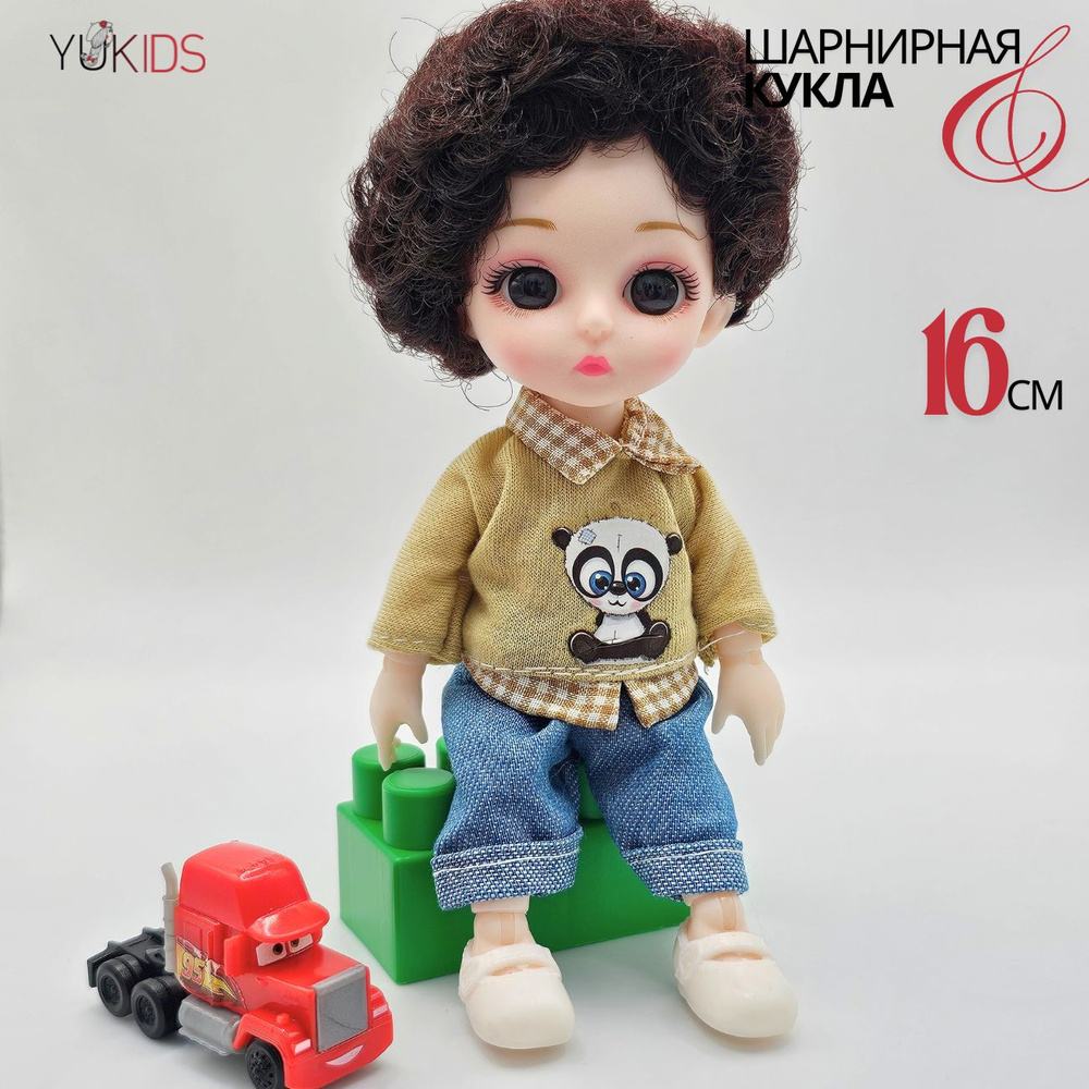 КУКЛА шарнирная BJD маленькая подарочная мини Игрушка для девочки 16 см  #1