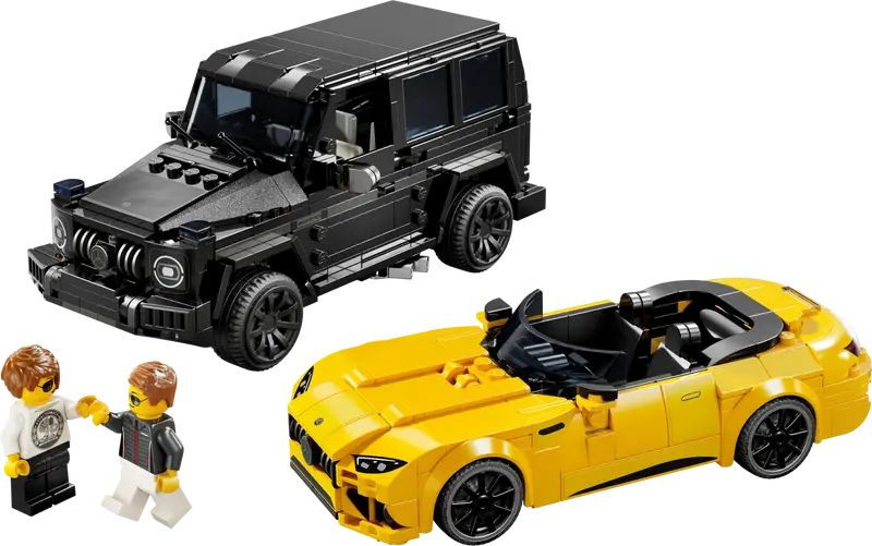 Конструктор Speed Champions 76924 Mercedes-AMG G63 и Mercedes-AMG SL 63,10+ #1