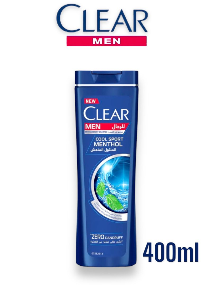 Shampoo Clear Men Cool Sport Menthol 2в1 шампунь и кондиционер освежающая мята 400 мл  #1