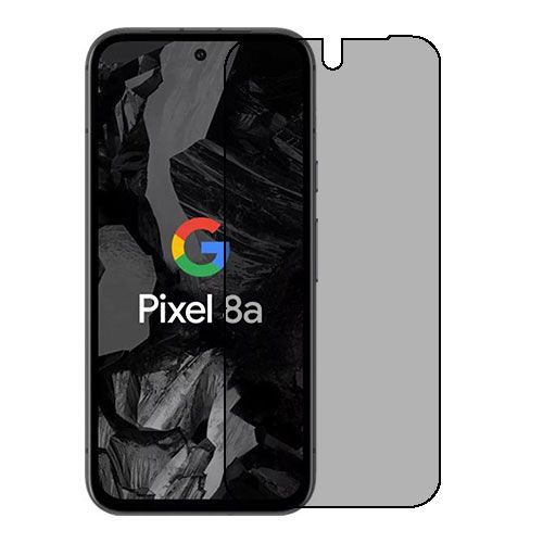 Google Pixel 8a защитный экран из приватной плёнки (силикон) #1