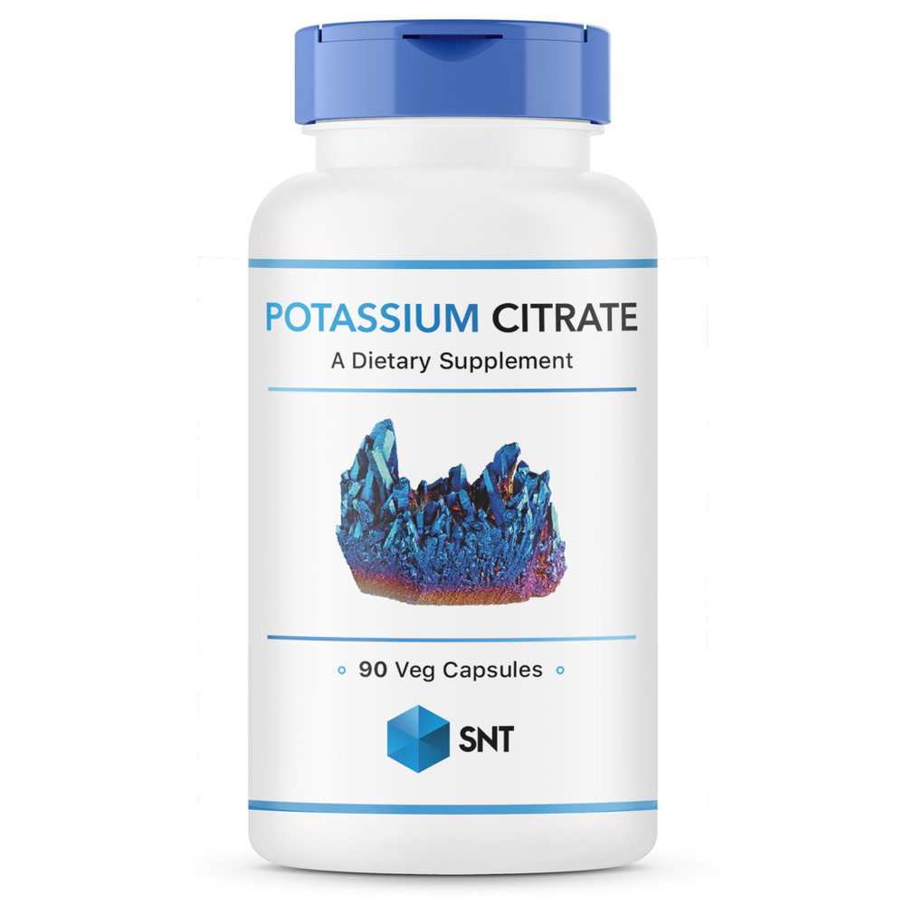 SNT Калий, цитрат калия, Potassium Citrate 99 мг 90 капсул #1