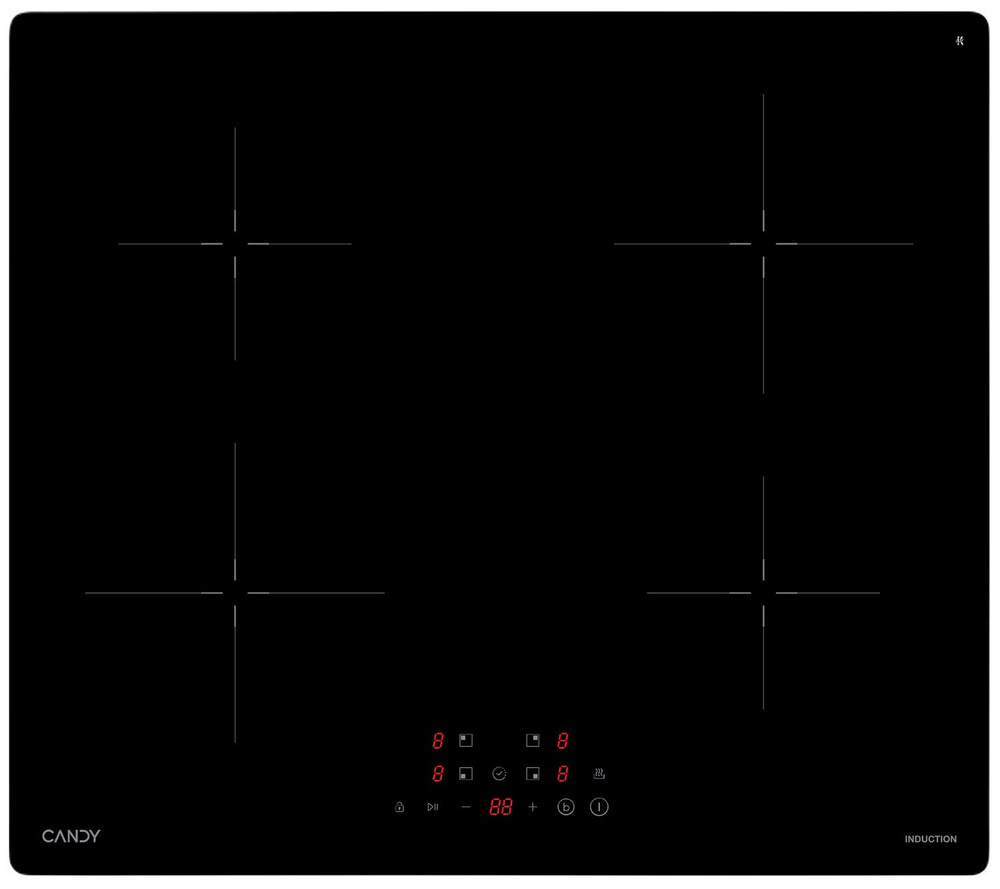 Candy Индукционная варочная панель CHXY64NB, черный #1
