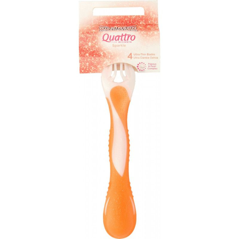 Wilkinson Sword / Schick Quattro / Одноразовая женская бритва ( 4 лезвия), 1 шт.  #1