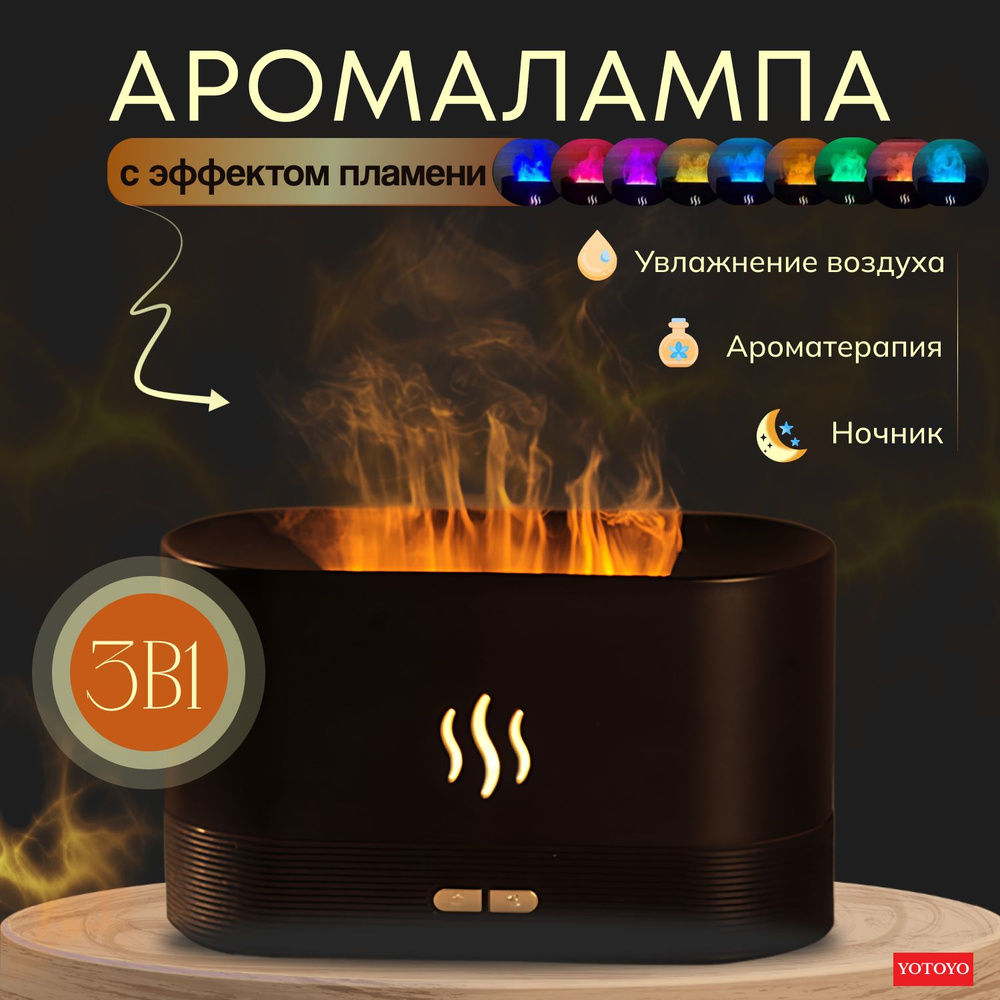 Аромалампа YOTOYO aromalampa, 10 см - купить по выгодной цене в  интернет-магазине OZON (938343762)