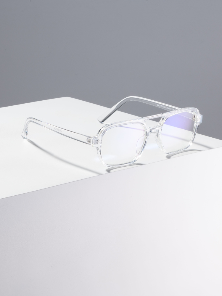 Очки для компьютера имиджевые без диоптрий прозрачные - купить с ...