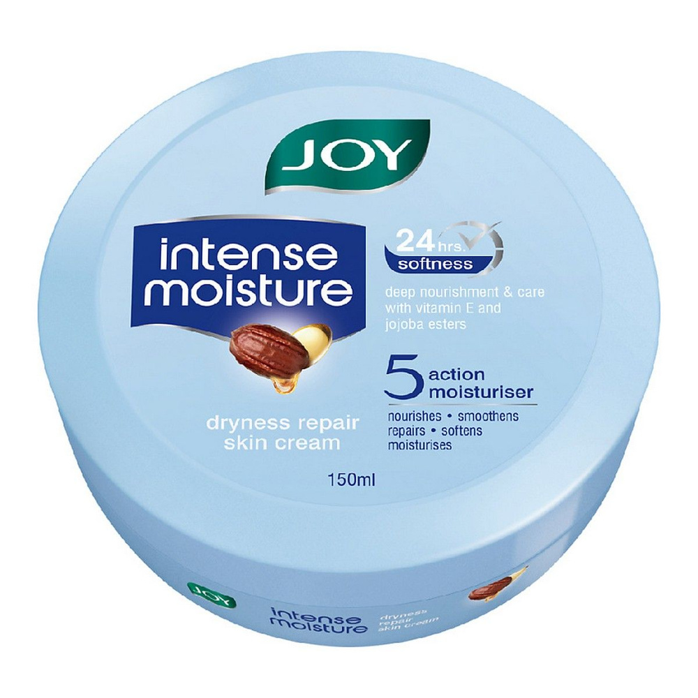 Крем для лица и тела Joy интенсивное увлажнение с витамином Е и маслом жожоба Intense Moisture, 150 мл #1