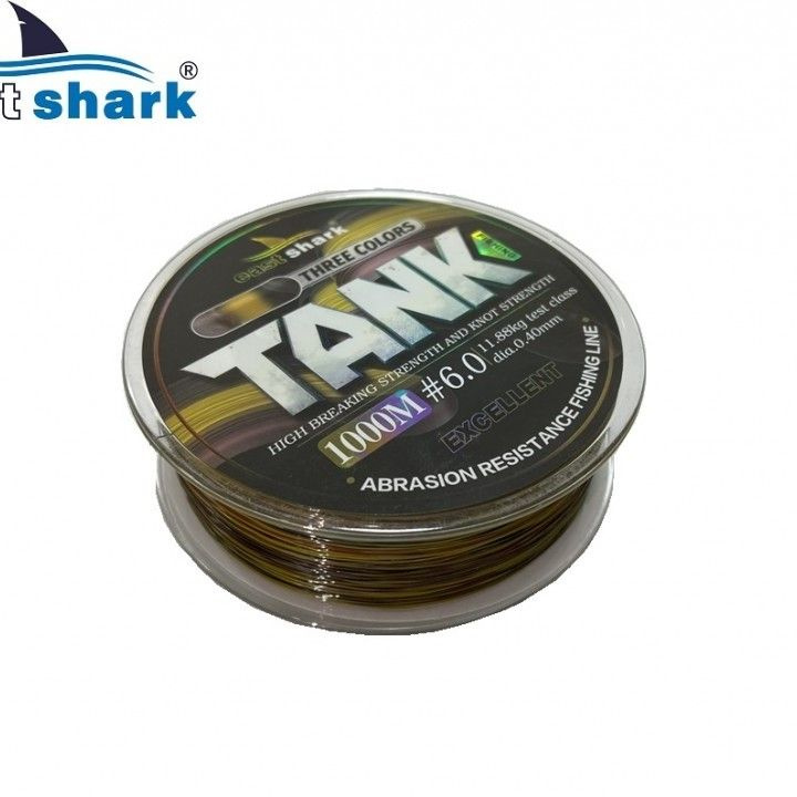 Леска 1000м EastShark TANK three colors 0,40 мм #1